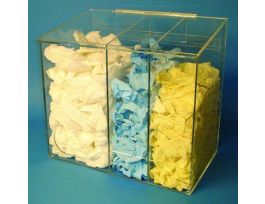 DISPENSER LARGE 3COMPART PETG