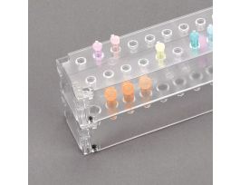 RACK 1.5/2.0ML 24-PLACE STACKABLE GREEN