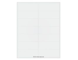 LABEL 4X1.5IN CRYO LASER SHEET WH