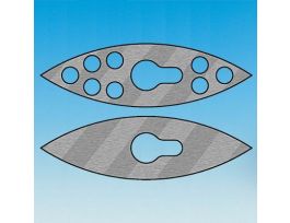 BLADE SSTEEL SOLID 24X115MM