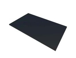 Black Epoxy Work Surface, 60" Wide, 30" D
