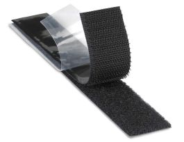 3M™ Plasticizer Resistant Loop Fastener SJ3523, Black, 2 in x 50 yd, 2 per case