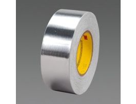 3M™ Conductive Aluminum Foil Tape 3302, Silver, Variable Width x 36 yd, 3.5 mil