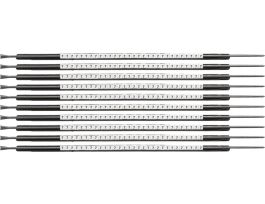 ClipSleeve Wire Markers Size 05 Nylon 22 AWG - 20 AWG, 7 Pack of 300 Each