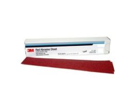 3M™ Red Abrasive Stikit™ Sheet, 01680, 40, 2-3/4 in x 16 1/2 in, 25 sheets per carton, 5 cartons per case