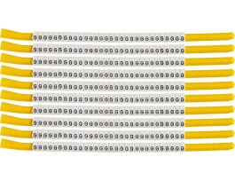 ClipSleeve Wire Markers Size 18 Nylon 10 AWG - 8 AWG, G Pack of 300 Each