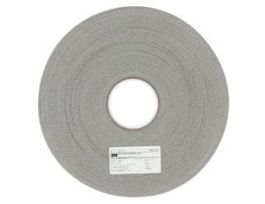 3M™ Microfinishing Film Roll 372L, 9 Mic 5MIL, 0.787 in x 500 ft x 1 in (20mmx152.5m), Plastic Core, ASO, End Roll Mark Black