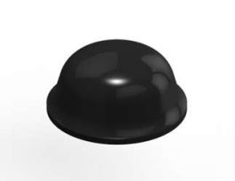 3M™ Bumpon™ Protective Products SJ5003, Black, 3000/Case