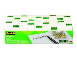 Scotch® Magic™ Tape 810K18CP, 3/4 in x 1000 in Cabinet Pack