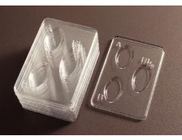 TRAYS STYRENE ABO-RH BLOOD TYPING PK12. CS