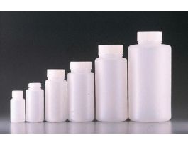 BOTTLE WIDEMOUTH 1000ML HDPE WITH CAP EA