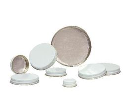 CAP METAL 28-400 WHITE CS576