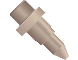 MicroTight Ferrule, Natural PEEK, 1/32" OD Tubing, 5/16-24 Coned; 1/EA