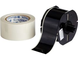 B30 Series ToughStripe Printable Floor Marking Tape 2.25 in W x 100 ft L Black
