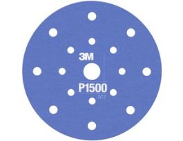 3M™ Hookit™ Flexible Abrasive Disc 270J, 34805, 6 in, Dust Free, P1500, 25 discs per carton, 5 cartons per case
