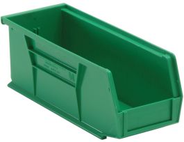 BIN STACK/HANG PP GRN 10-7/8X4-1/8X 4 IN
