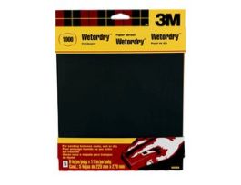 3M™ Wetordry™ Sandpaper 9083NA-20, 9 in x 11 in (228 mm x 279 mm) 1000-grit