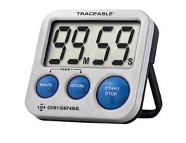 Traceable Blue-Steel Digital Timer with Calibration