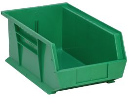 BIN STACK HANG PP GREEN 13 5/8 1/4X6IN
