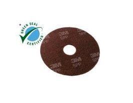 Scotch-Brite™ Surface Preparation Pads SPP, Brown, 510 mm, 20 in, 10 Sheets/Case