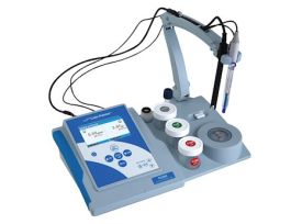 PC200S pH/Conductivity Meter Kit; Cell, Tris pH Electrode, Test Bench