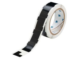 Marking Tape L-Shaped Corner Marks - Adhesive Vinyl, Solid Color, Black, 1.1" x 1.1"