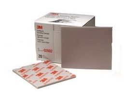 3M™ Softback Sanding Sponge, 02602, 4 1/2 in x 5 1/2 in (115mm x 140mm), Superfine, 20 sponges per pack, 6 packs per case