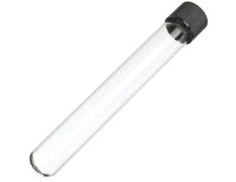 Culture Tubes with White 14B Rubber Lined Screw Cap, 20 x 150 mm; 144/CS