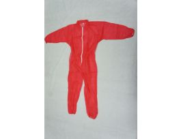 VWR COVERALL 20GSM SPP W/ZIPPER RED XL