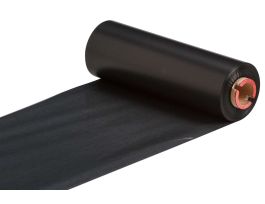 R4300 Series Printer Ribbon, Roll of 242', Black, 4" W