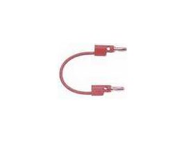 Multi-Stacking Banana Plug Patch Cord, 18" (black)