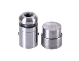 Replacement End Plugs for Small Grinding Vial Set 04576-35, Low-Chrome Steel; 2/PK