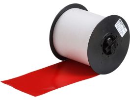 All Weather Permanent Adhesive Vinyl Label Tape for MiniMark Printer - 4" Red