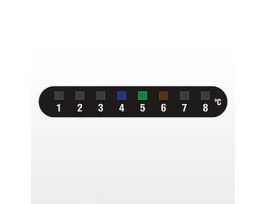 STRIP ADHESIVE LCD TEMP DISPLAY 1 TO 8 C
