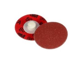 3M™ Cubitron™ II Roloc™ Durable Edge Disc 947A, 80+ X-weight, TR, 1 in, Die Q100N, 50/Carton, 200 ea/Case