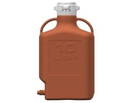 VWR CARBOY HDPE AMB SPIGOT 10L
