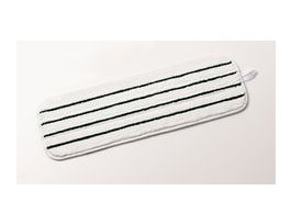 3M™ Easy Scrub Microfiber Flat Mop, Green, 18 in, 10/Bag, 4 Bags/Case