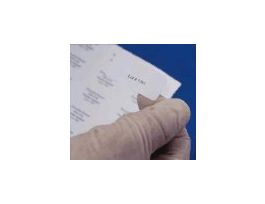 Small label for laser printers