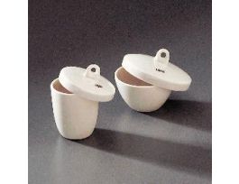 CRUCIBLE ECON HIGH FM 10 ML PORC W/CVR KT