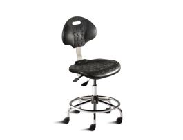 VWR CHAIR CASTERS URETHANE BLACK 24-31IN