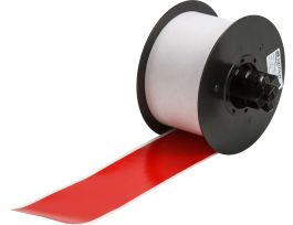All Weather Permanent Adhesive Vinyl Label Tape for MiniMark Printer - 2.25" Red