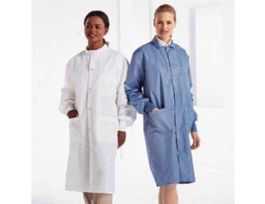 LABCOAT REUSE ANTST B PLYCRB L