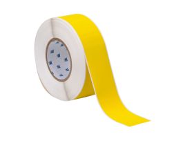 Flame Retardant Polyimide Wire and Cable Labels 2 in W x 300 ft L Yellow