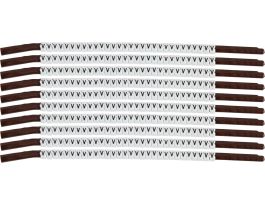 ClipSleeve Wire Markers Size 15 Nylon 14 AWG - 12 AWG, V Pack of 300 Each