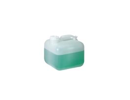 Economical Square HDPE Carboy w/ Handle, 10 L (2.5 Gal), 1/ea
