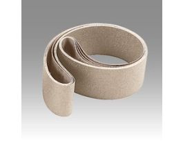 Scotch-Brite™ Surface Conditioning Low Stretch Belt, SC-BL, Talc , 3 in x 132 in, 5 ea/Case