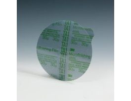 3M™ Hookit™ Microfinishing Film Disc 468L, 100 Mic 3MIL, Type E, 5 in x NH, Die 500X