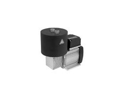 Heat-Resistant Vacuum Pump, SS/PTFE; 0.33 cfm/22.8"Hg-22psi/115V