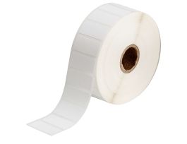 Chemical Resistant Cryogenic Polypropylene Labels for 1" Small Core Printers - 0.6" x 1.3"