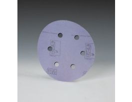 3M™ Hookit™ Film Disc 360L, P320, 6 in x NH, D/F 6HL, Die 600HZ